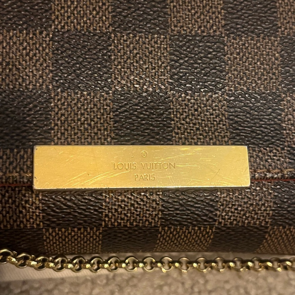 Amazing Condition Louis Vuitton Damier Ebene Favorite PM Discontinued - Picture 3 of 13